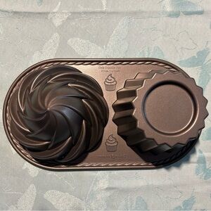 Nordic Warle Cute Cupcake Pan Size 6 Cup / 1.4 Litters